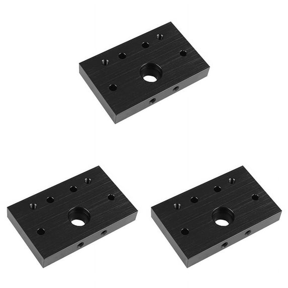 3X C-Beam Face Mounting Plate Screw End Face Fixing Plate Engraving Machine Cnc Accessories Open Source