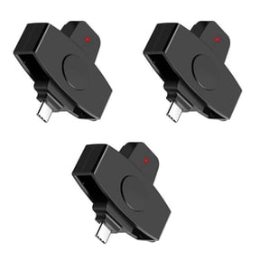 3X CSCR3 Smart CAC Card Reader Type-C Bank Tax Declaration SIM Card/IC ID
