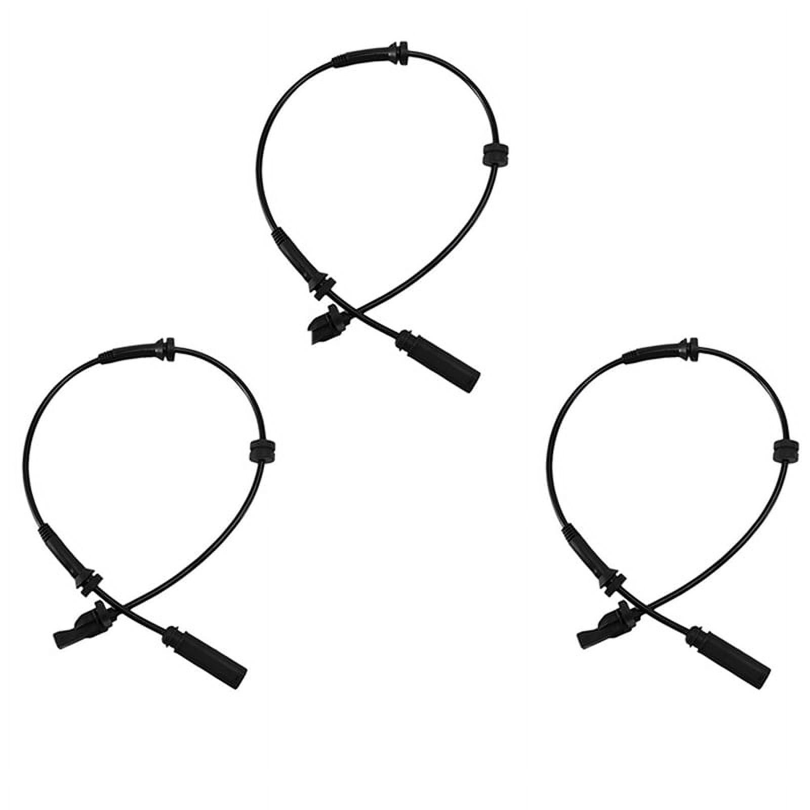 3X Car Front Wheel Speed Sensor,Black ABS Speed Sensor for F20/F30/F31