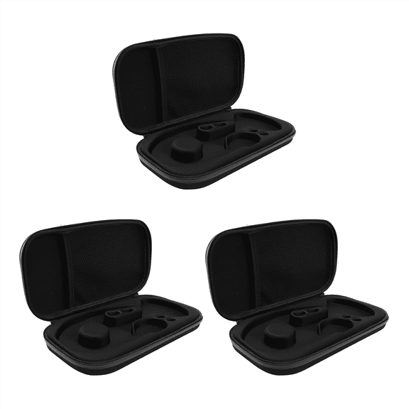 3X Carry Travel Organizer Stethoscope Hard Storage Box Case Bag Eva Black,3 x Stethoscope Hard Case,Black