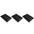 thumbnail image 1 of 3X Cash Register Drawer - Tray Replacement 4 Bill/3 Coin Cash Register Insert Tray,12.6 x 9.6 x 1.4Inch,3 x cash register,black, 1 of 8