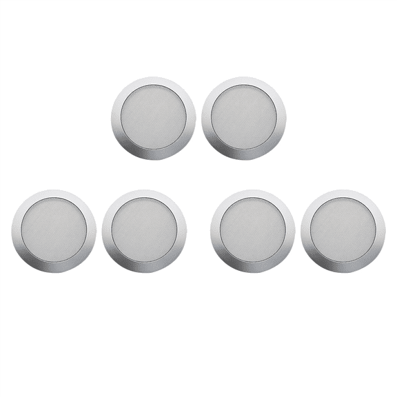 3X Ceiling Speaker Grille, 4-Inch Ceiling Embedded Audio Speaker Grille(Silver)