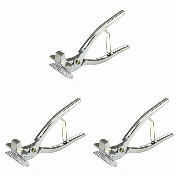 3X Chrome Canvas Stretching Pliers for Stretcher Bars Artist Framing Tool,3 x painting clamp,Silver