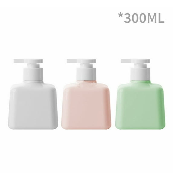3X Clear Empty Plastic Foamer Hand Soap Dispenser Foam Pump Bottles 296 ml 10 oz