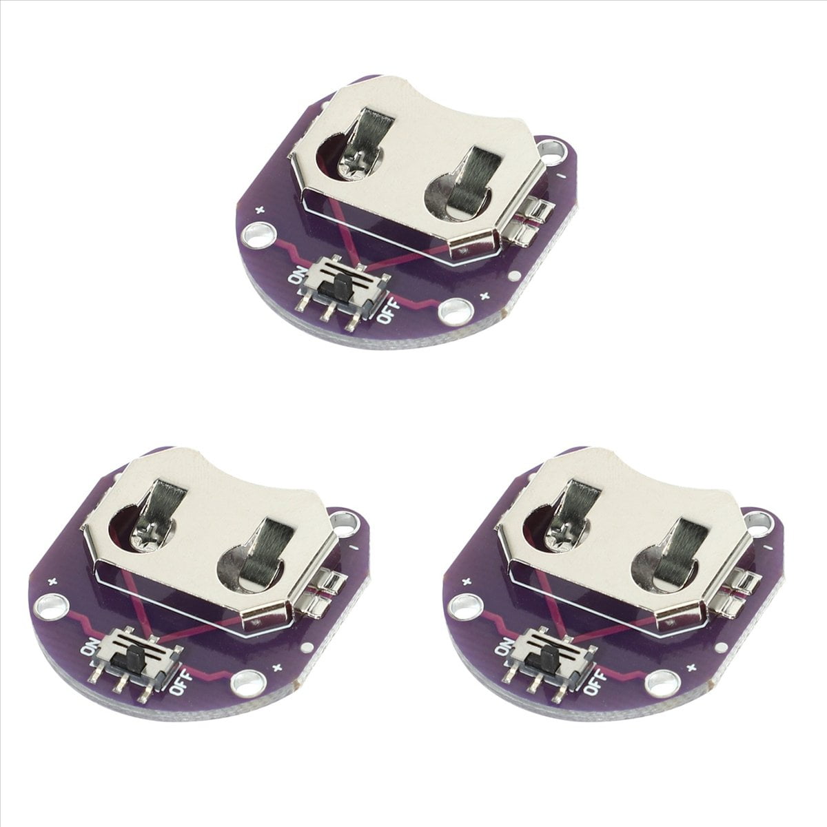 StealthMounts Battery Holder For Metabo HPT 18V/36V (6 Pack) - Green ABS Mounts, Made In UK