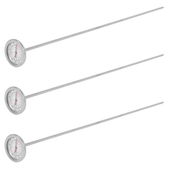 3X Compost Soil Thermometer 20 Inch 50 cm Length Premium Food Grade Stainless Steel Measuring Probe Detector
