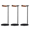 3X Curved Headphone Stand Rack Sturdy Metal Gaming Headset Earphone ...