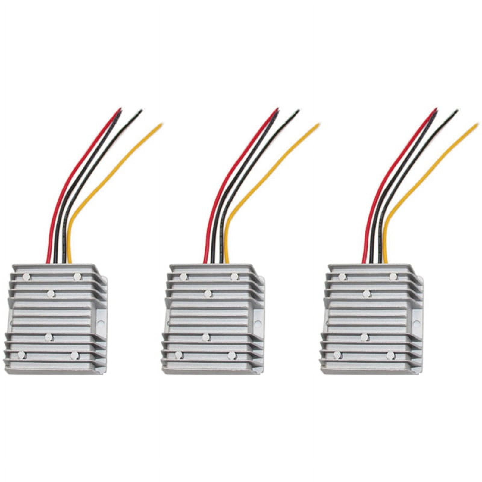 3X DC Converter Damp Proof 48V to 24V 10A 240W Voltage Reducer DC