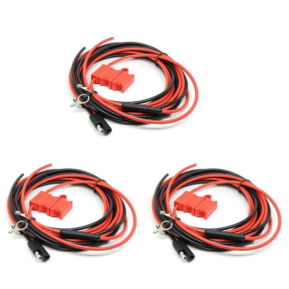 3X DC Power Cable Cord GM300/338/380/3188CDM1250/750 Metres