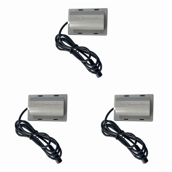 3X DC12V Chair Pillow Vibrating Motor Waterproof Vibrating Motor Massage Belt Flat Base Attractor Frog Feeding Motor