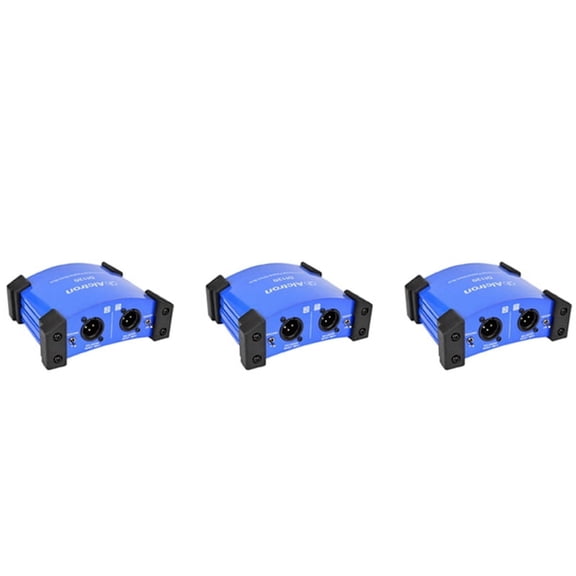 3X DI120 Two-Way Passive DI Box Impedance Converter DI BOX Stage Effect Device