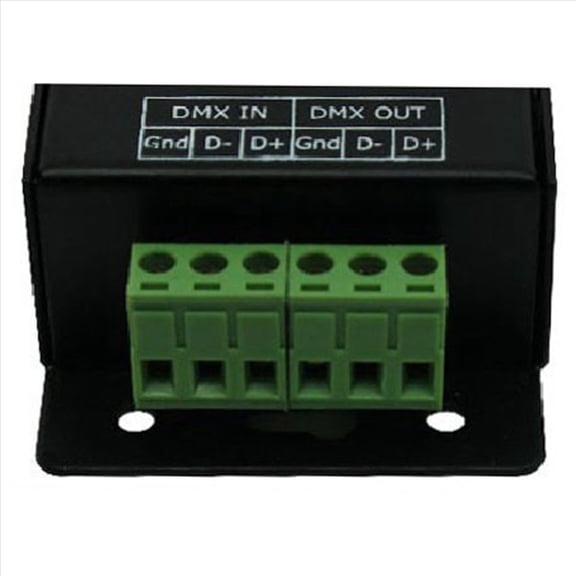 3X DMX200 SPI Signal LED Controller to Decoder for 2801 6803 2812 2811 Strip Light Tape DC5V 12V 24V