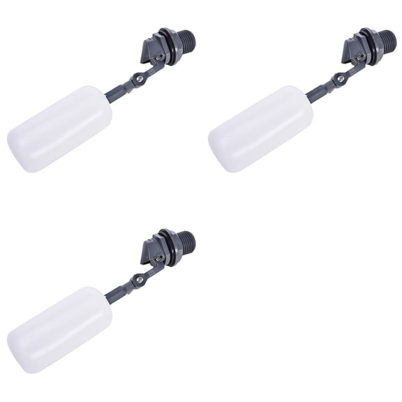 3X DN15 Adjustable 1/2inch Floating Auto Fill Valve Automatic Fill Tank Water Level Control 1/2in Thread