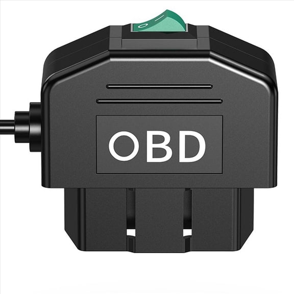 3X Dash Cam OBD Hardwire Kit, Dash Camera USB Type C Hardwire Kit with OBD Power Cable for Dashcam 12-24V to 5V/3A
