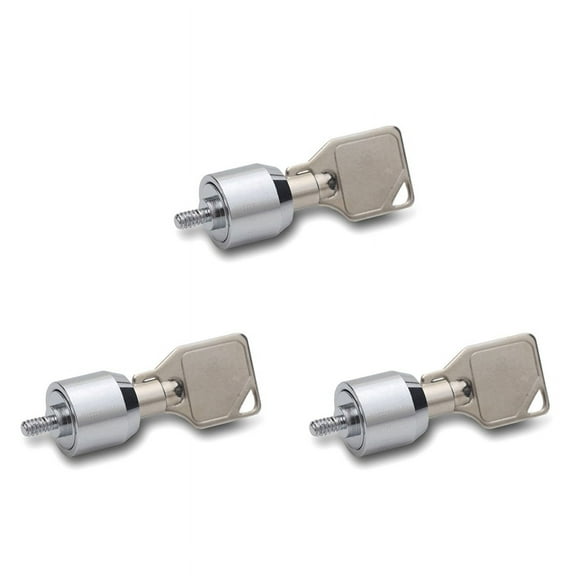 3X Desktop Computer Lock Computer Case Lock Anti-Theft Lock for Internet Cafe Office Management Lock