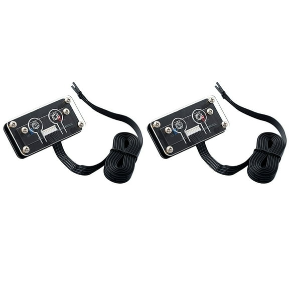 3X Desktop Computer Switch External Power Switch Power Button+Restart Button PC Case Power Supply Button
