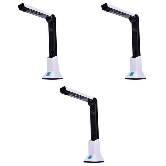 3X Document Camera for Teachers, Portable USB Document Camera Scanner with Stand 8MP HD A4 Format Cam Photo Scanner