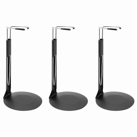 3X Doll Stand, Black Doll Stand, Suitable for Dolls and Figures About 12 Inches