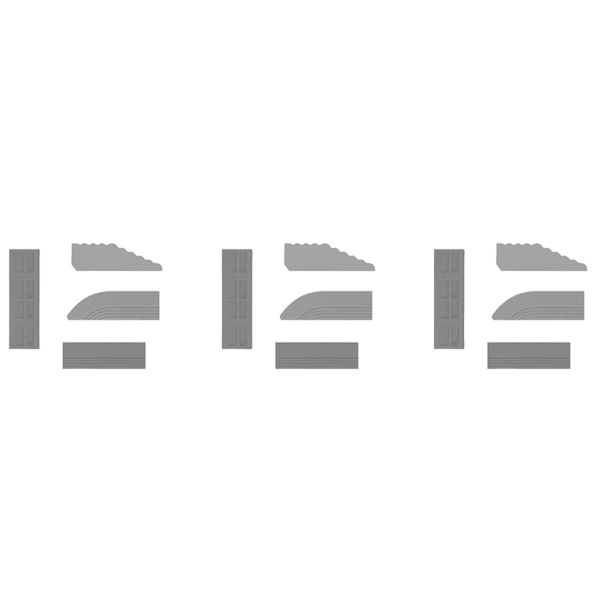 3X Door Sill Strip for All Robotic Vacuum Cleaner Replacement Spare