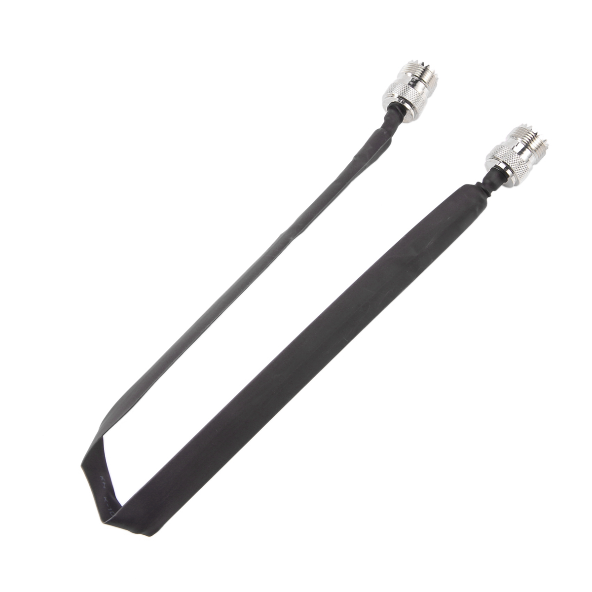 3X Door/Window Pass Through Flat RF Coaxial Cable SO239 UHF Female to