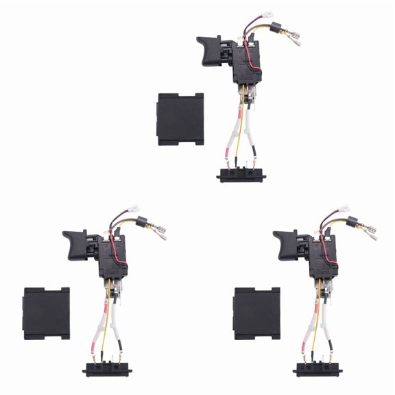 3X Drill Trigger Switch Replacement for N744154 N359999 N360141 DCF880 DCF883 DCF885 Impact Driver3 x Drill Trigger Switch