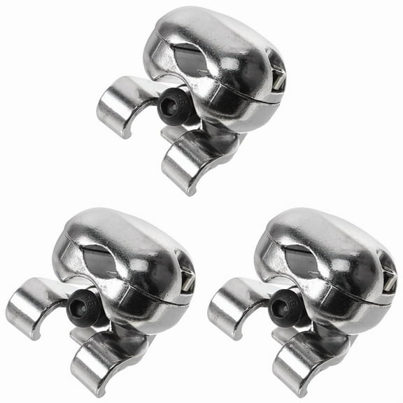 3X Drum Holder Cymbal Arm Snare Drum Metal Part Rack Tube Boom Attachment Instrument Rod Clamp Clip
