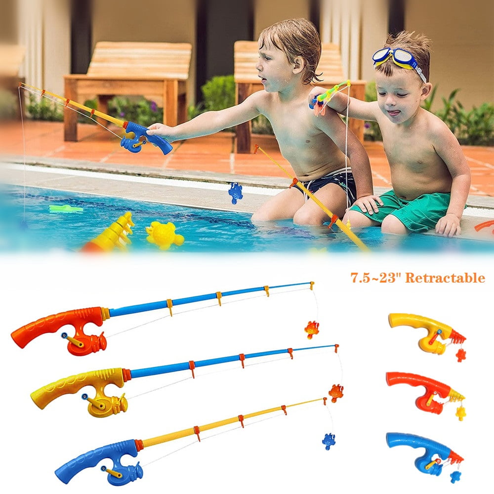 20Pcs Lightweight Durable Pool Activity Props Magnetic Fishing