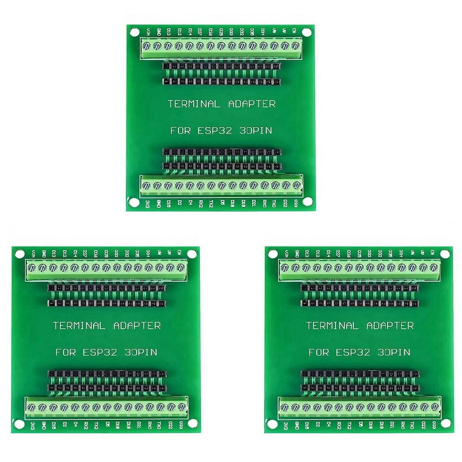 3X ESP32 Expansion Board 30Pin GPIO Breakout Board Compatible with 30 ...