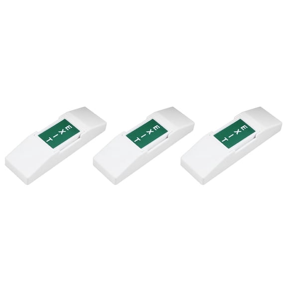 3X Electric Door Emergency Exit Closed Momentary Push Button Switch