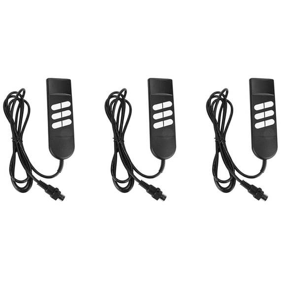 3X Electric Recliner Chairs Controller 6 Button 5 Pins Hand Switch for Home Appliance Adjustable Bed Chairs Recliners