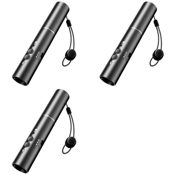 3X Electronic Whistle with USB Charging ,Sports Whistle Handheld Flashlight for Football Soccer Lifeguard Classroom