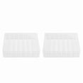 thumbnail image 1 of 3X Eyeshadow Palette Organizer- 7 Section Divided Makeup Acrylic Palette Organizer Holder for Vanity Cosmetics Makeup, 1 of 7