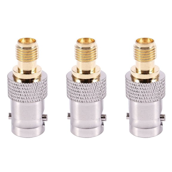 3X F / F RF SMA Female to BNC Female Adapter Antenna Cable RFB-1142