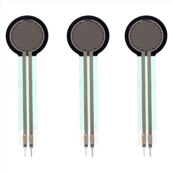 3X FSR402 Resistive Thin Film Pressure Sensor Pressure Switch Long Tail Force Sensitive Resistor,3 x Resistive film pressure sensor