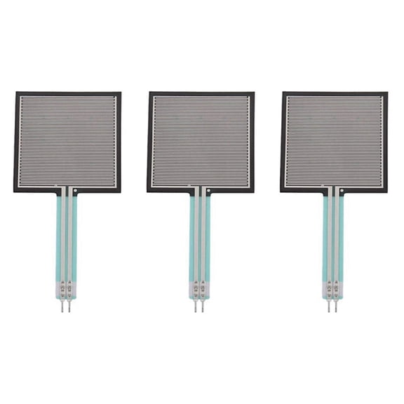 3X FSR406 Force Sensitive Resistor for Smart Seat Force Sensing Resistor Flexible Sensor Module