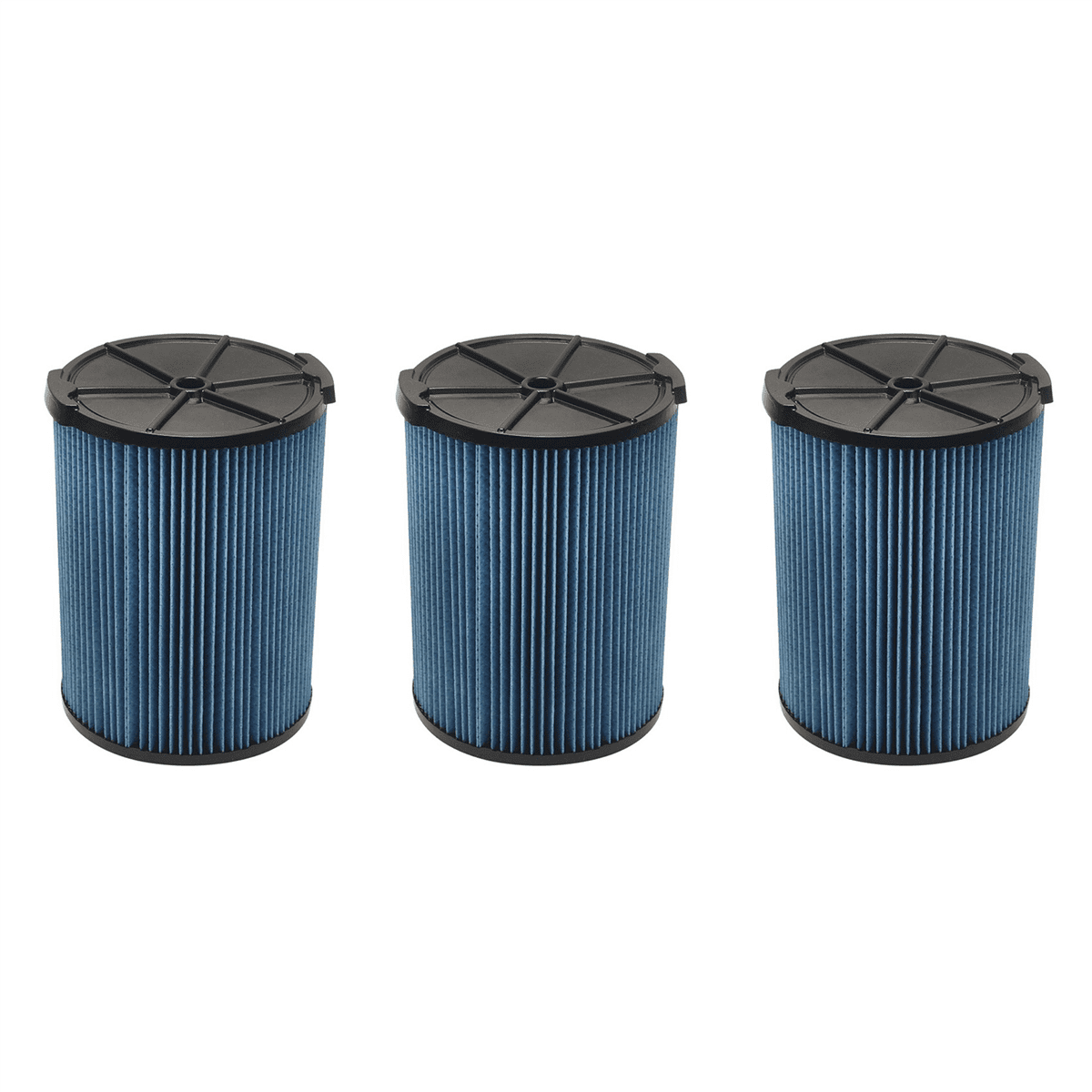 3X Filter for VF5000 Vacuum Cleaner 3Layer Pleated Paper Wet/Dry