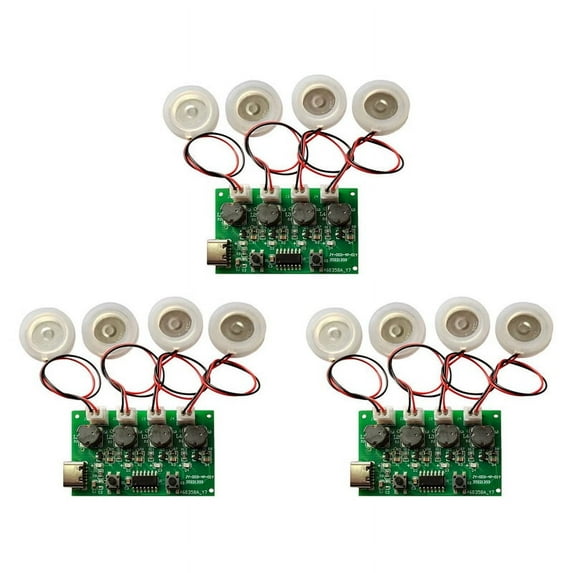 3X Four- Humidifier Module Humidifier Control Board Atomizer Driver Board Four- Humidifier Module,Set A