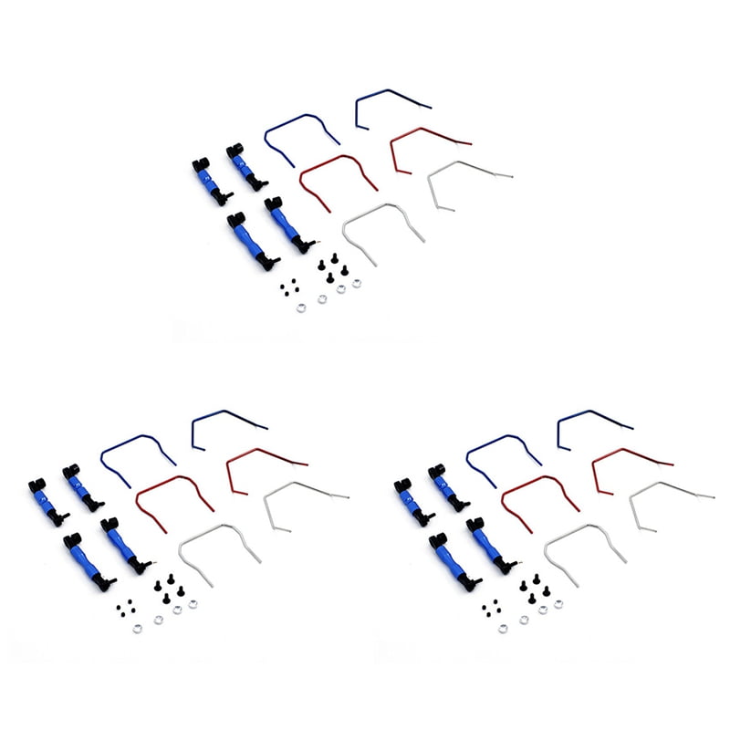 3X Front and Rear Sway Bar Kit SLF311 for Slash Stampede RC Car Upgrade