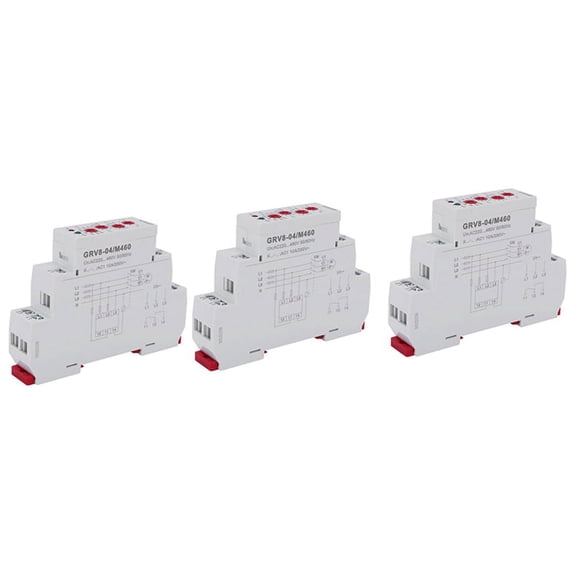 3X GRV8-04 M460 3-Phase Voltage Monitoring Relay Phase Sequence Phase Failure Protection Voltage Control Relay