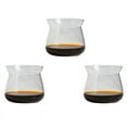 thumbnail image 1 of 3X Glass Coffee Mugs High Temperature Borosilicate Glass Mug Coffee Cup 275ml Hand Brewed Coffee Mug, 1 of 5