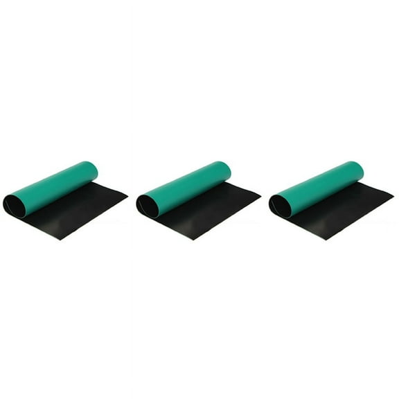 3X Green Desktop Anti Static ESD 300X400mm Grounding Mat for Phone PC Tablet Repair