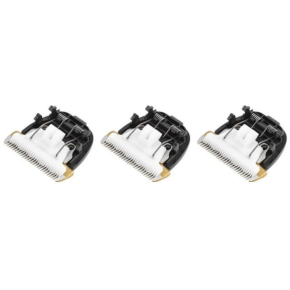 3X Grooming Ceramic Cutter Blade 40Mm 24 Teeth for Animal Clipper Trimmer