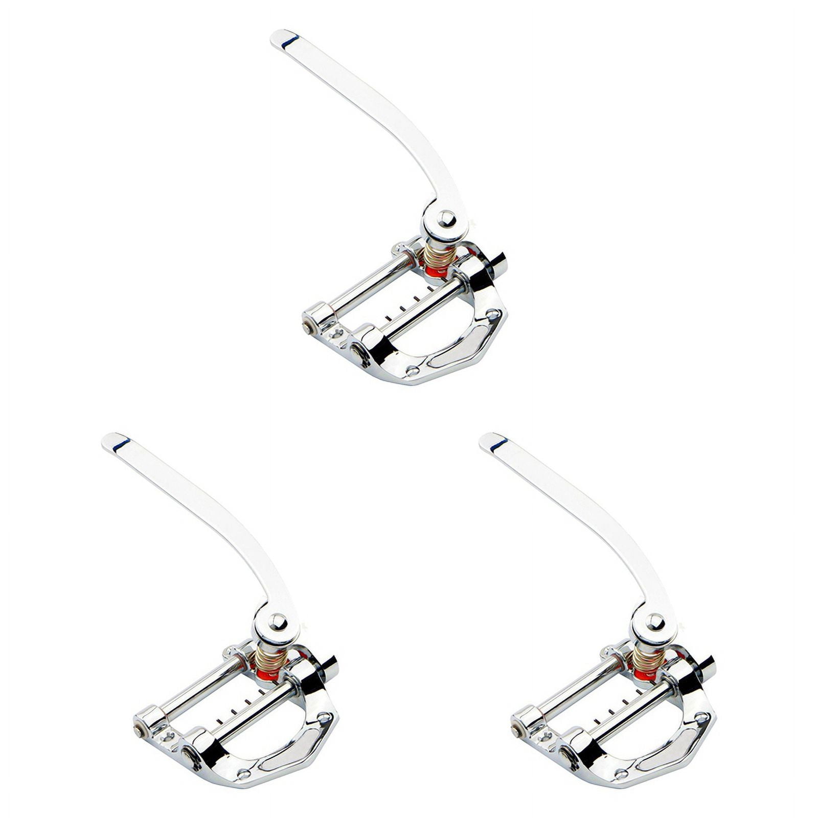 3X Guitar Vibrato Tailpiece Tremolo Flat Top Body Tremolo Unit Vibrato ...