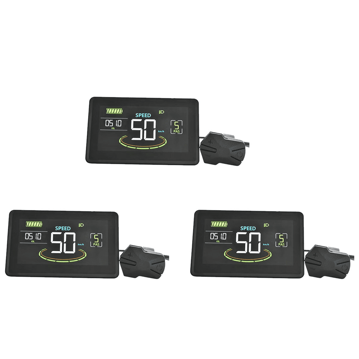 E-Bike Display 5 Pin E Scooter M5 LCD Panel Screen 48V 60V Power Speed