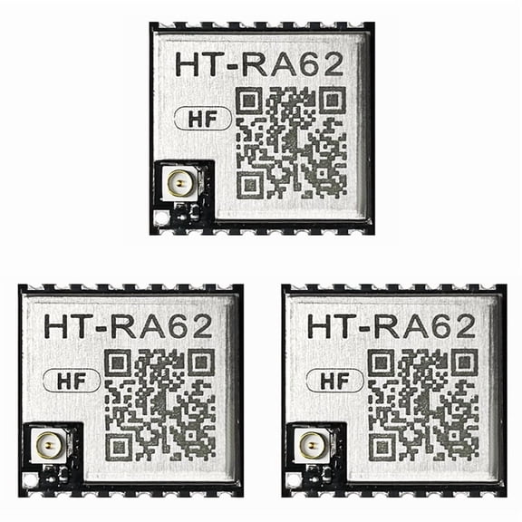 3X HT-RA62 LoRa Series Module SX1262 Secondary Development Supports LoRaWAN Protocol 868-915MHz