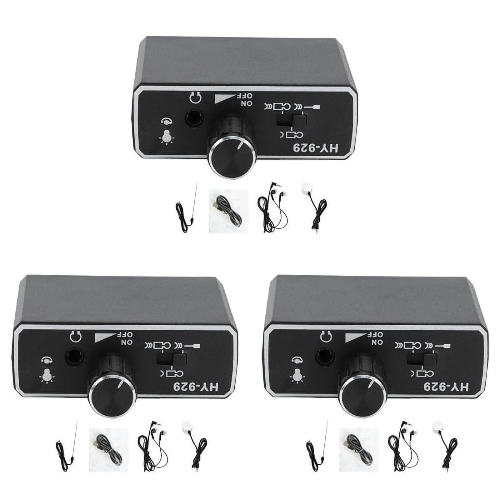 3X HY929 Standalone Pipe Water Leakage Detector Hear Through Wall High