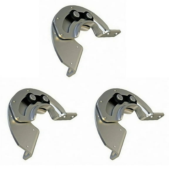 3X Hidden 90 Degree Hinge Industrial Equipment Cabinet Door Carbon Steel Sliding Limit Hinge Fixed Furniture,3 x hidden hinge,Silver