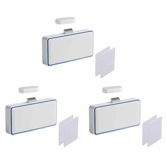 3X Hidden Cabinet Lock, Smart NFC RFID Electronic DIY Child Safety Proofing Lock for Cabinet Drawer Locker Cupboard