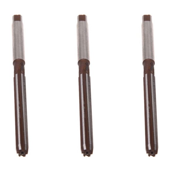 3X High Speed Steel Straight 5mm 6-Flute Hand Reamer 3.3 inch Length
