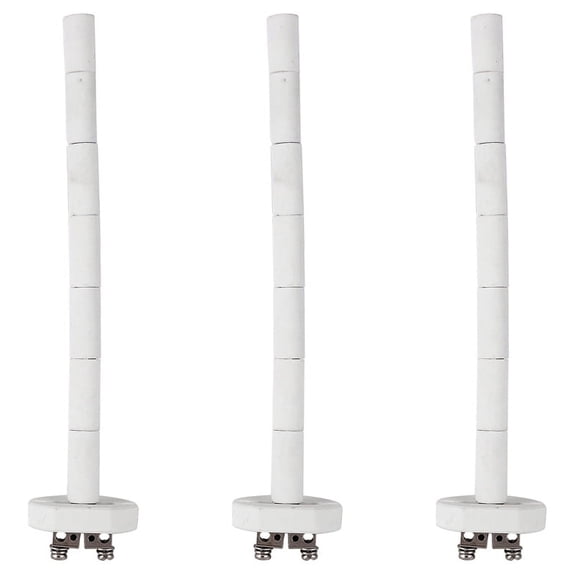 3X High Temperature K Type Thermocouple Sensor for Ceramic Kiln Furnace 2372 Fahrenheit 1300 Degree B119